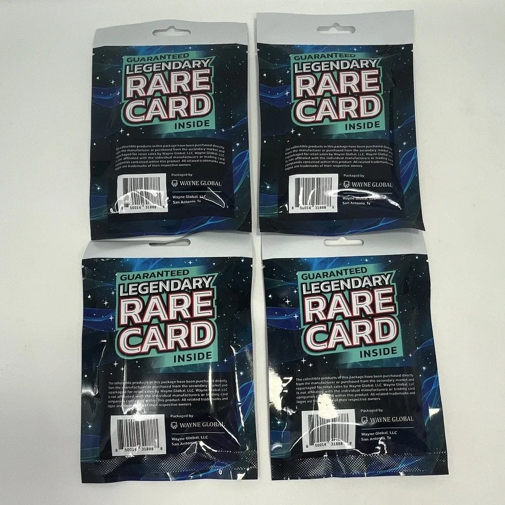 Legendary Pack Guaranteed Legendary Rare Card -4 Packs
